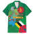 Dominica Independence Day Family Matching Puletasi and Hawaiian Shirt Imperial Amazon With National Flag and Map - Wonder Print Shop
