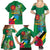 Dominica Independence Day Family Matching Summer Maxi Dress and Hawaiian Shirt Imperial Amazon With National Flag and Map - Wonder Print Shop