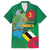 Dominica Independence Day Family Matching Summer Maxi Dress and Hawaiian Shirt Imperial Amazon With National Flag and Map - Wonder Print Shop