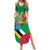 Dominica Independence Day Family Matching Summer Maxi Dress and Hawaiian Shirt Imperial Amazon With National Flag and Map - Wonder Print Shop