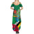 Dominica Independence Day Family Matching Summer Maxi Dress and Hawaiian Shirt Imperial Amazon With National Flag and Map - Wonder Print Shop