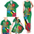 Dominica Independence Day Family Matching Tank Maxi Dress and Hawaiian Shirt Imperial Amazon With National Flag and Map - Wonder Print Shop