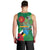 Dominica Independence Day Men Tank Top Imperial Amazon With National Flag and Map - Wonder Print Shop