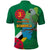 Dominica Independence Day Polo Shirt Imperial Amazon With National Flag and Map - Wonder Print Shop