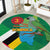 Dominica Independence Day Round Carpet Imperial Amazon With National Flag and Map