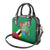 Dominica Independence Day Shoulder Handbag Imperial Amazon With National Flag and Map