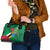 Dominica Independence Day Shoulder Handbag Imperial Amazon With National Flag and Map