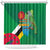 Dominica Independence Day Shower Curtain Imperial Amazon With National Flag and Map