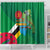 Dominica Independence Day Shower Curtain Imperial Amazon With National Flag and Map