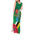 Dominica Independence Day Tank Maxi Dress Imperial Amazon With National Flag and Map - Wonder Print Shop