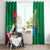 Dominica Independence Day Window Curtain Imperial Amazon With National Flag and Map - Wonder Print Shop