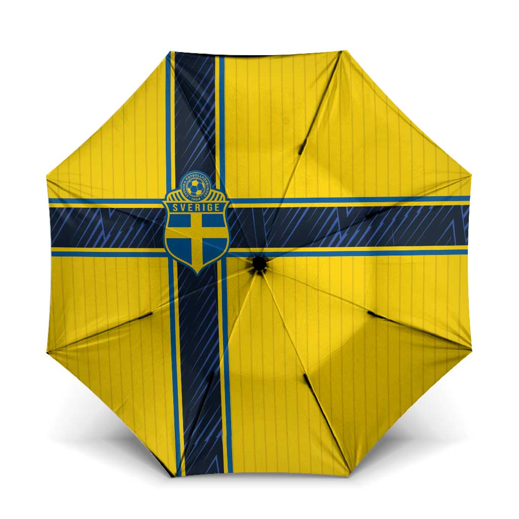 Sweden National Football Umbrella Glory The Blue and Yellow - Wonder Print Shop