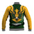 South Africa Rugby Baseball Jacket Springbok Mascot History Champion World Rugby 2023 - Wonder Print Shop