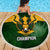 South Africa Rugby Beach Blanket Springbok Mascot History Champion World Rugby 2023 - Wonder Print Shop