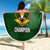 South Africa Rugby Beach Blanket Springbok Mascot History Champion World Rugby 2023 - Wonder Print Shop