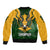 South Africa Rugby Bomber Jacket Springbok Mascot History Champion World Rugby 2023 - Wonder Print Shop