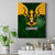 South Africa Rugby Canvas Wall Art Springbok Mascot History Champion World Rugby 2023 - Wonder Print Shop