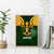 South Africa Rugby Canvas Wall Art Springbok Mascot History Champion World Rugby 2023 - Wonder Print Shop