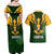 South Africa Rugby Couples Matching Off Shoulder Maxi Dress and Hawaiian Shirt Springbok Mascot History Champion World Rugby 2023 - Wonder Print Shop