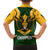 South Africa Rugby Family Matching Long Sleeve Bodycon Dress and Hawaiian Shirt Springbok Mascot History Champion World Rugby 2023 - Wonder Print Shop