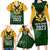 South Africa Rugby Family Matching Long Sleeve Bodycon Dress and Hawaiian Shirt Springbok Mascot History Champion World Rugby 2023 - Wonder Print Shop