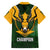 South Africa Rugby Family Matching Long Sleeve Bodycon Dress and Hawaiian Shirt Springbok Mascot History Champion World Rugby 2023 - Wonder Print Shop