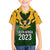 South Africa Rugby Family Matching Long Sleeve Bodycon Dress and Hawaiian Shirt Springbok Mascot History Champion World Rugby 2023 - Wonder Print Shop