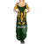 South Africa Rugby Family Matching Summer Maxi Dress and Hawaiian Shirt Springbok Mascot History Champion World Rugby 2023 - Wonder Print Shop