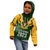 South Africa Rugby Kid Hoodie Springbok Mascot History Champion World Rugby 2023 - Wonder Print Shop