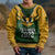 South Africa Rugby Kid Ugly Christmas Sweater Springbok Mascot History Champion World Rugby 2023 - Wonder Print Shop