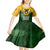 South Africa Rugby Kid Short Sleeve Dress Springbok Mascot History Champion World Rugby 2023 - Wonder Print Shop