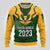 South Africa Rugby Ugly Christmas Sweater Springbok Mascot History Champion World Rugby 2023 - Wonder Print Shop