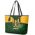 South Africa Rugby Leather Tote Bag Springbok Mascot History Champion World Rugby 2023 - Wonder Print Shop