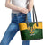 South Africa Rugby Leather Tote Bag Springbok Mascot History Champion World Rugby 2023 - Wonder Print Shop