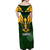 South Africa Rugby Off Shoulder Maxi Dress Springbok Mascot History Champion World Rugby 2023 - Wonder Print Shop