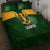 South Africa Rugby Quilt Bed Set Springbok Mascot History Champion World Rugby 2023 - Wonder Print Shop