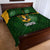 South Africa Rugby Quilt Bed Set Springbok Mascot History Champion World Rugby 2023 - Wonder Print Shop