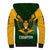 South Africa Rugby Sherpa Hoodie Springbok Mascot History Champion World Rugby 2023 - Wonder Print Shop