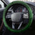 South Africa Rugby Steering Wheel Cover Springbok Mascot History Champion World Rugby 2023 - Wonder Print Shop