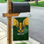 Personalised South Africa Rugby Garden Flag Springbok Mascot History Champion World Rugby 2023 - Wonder Print Shop