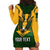 Personalised South Africa Rugby Hoodie Dress Springbok Mascot History Champion World Rugby 2023 - Wonder Print Shop