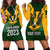 Personalised South Africa Rugby Hoodie Dress Springbok Mascot History Champion World Rugby 2023 - Wonder Print Shop