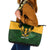 Personalised South Africa Rugby Leather Tote Bag Springbok Mascot History Champion World Rugby 2023 - Wonder Print Shop