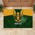 Personalised South Africa Rugby Rubber Doormat Springbok Mascot History Champion World Rugby 2023 - Wonder Print Shop