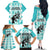 South Africa Rugby Family Matching Off Shoulder Long Sleeve Dress and Hawaiian Shirt Commemorative World Cup Winners 2023 - Wonder Print Shop