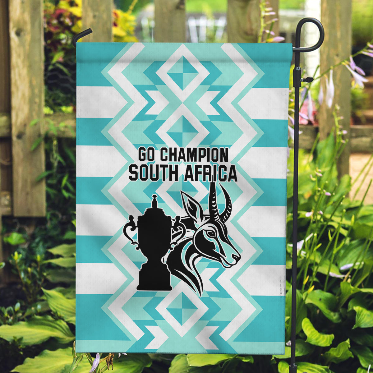 South Africa Rugby Garden Flag Commemorative World Cup Winners 2023 - Wonder Print Shop