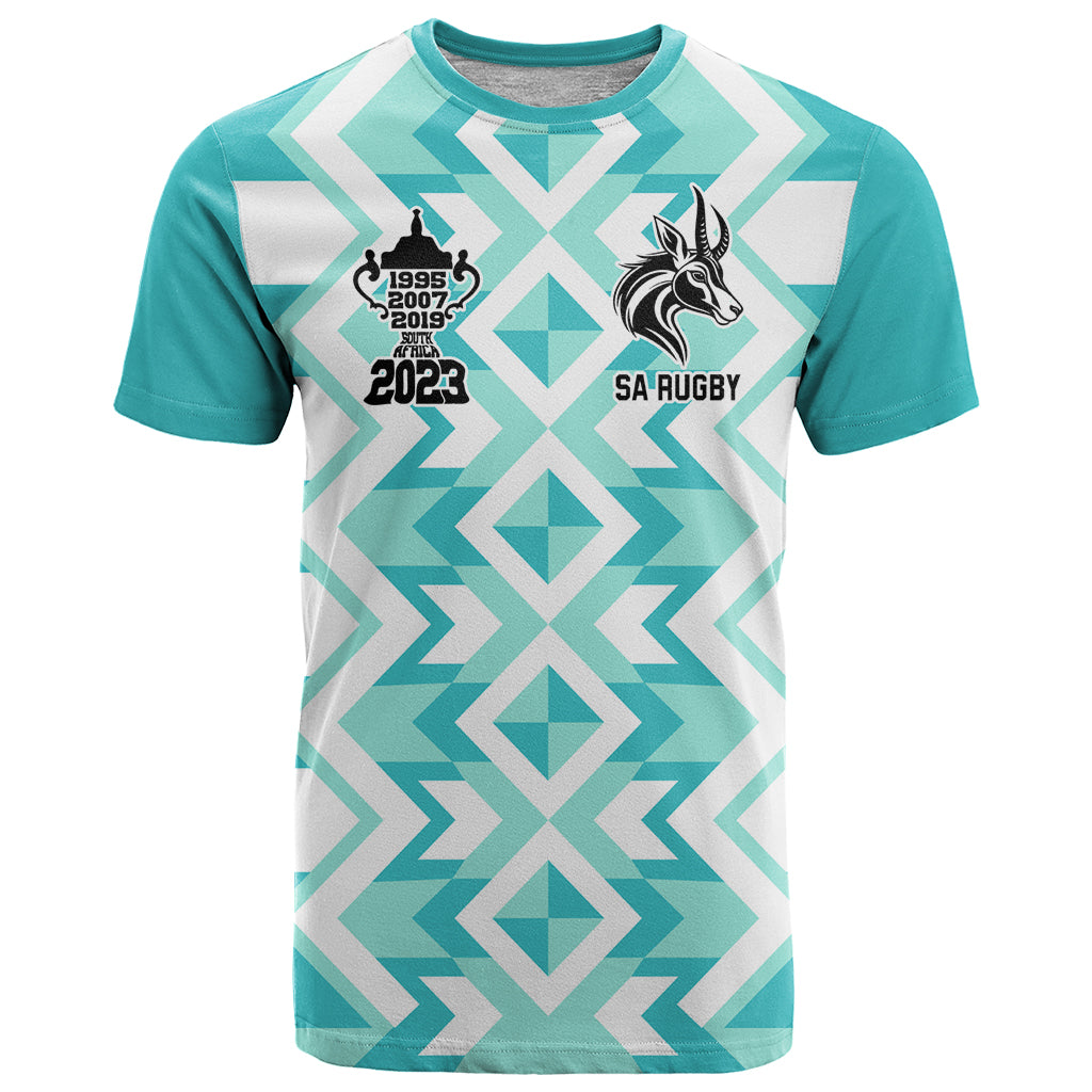 South Africa Rugby T Shirt Commemorative World Cup Winners 2023 - Wonder Print Shop