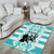 Personalised South Africa Rugby Area Rug Commemorative World Cup Winners 2023 - Wonder Print Shop