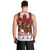 Canadian Christmas - Moose and Maple Retro Style Men Tank Top - Wonder Print Shop