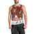 Canadian Christmas - Moose and Maple Retro Style Men Tank Top - Wonder Print Shop